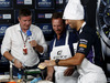GP ITALIA, Casio Edifice Launch at RedBull Engery Station, Daniel Ricciardo (AUS) Red Bull Racing e Christian Horner (GBR) Red Bull Racing Team Principal.
04.09.2014.