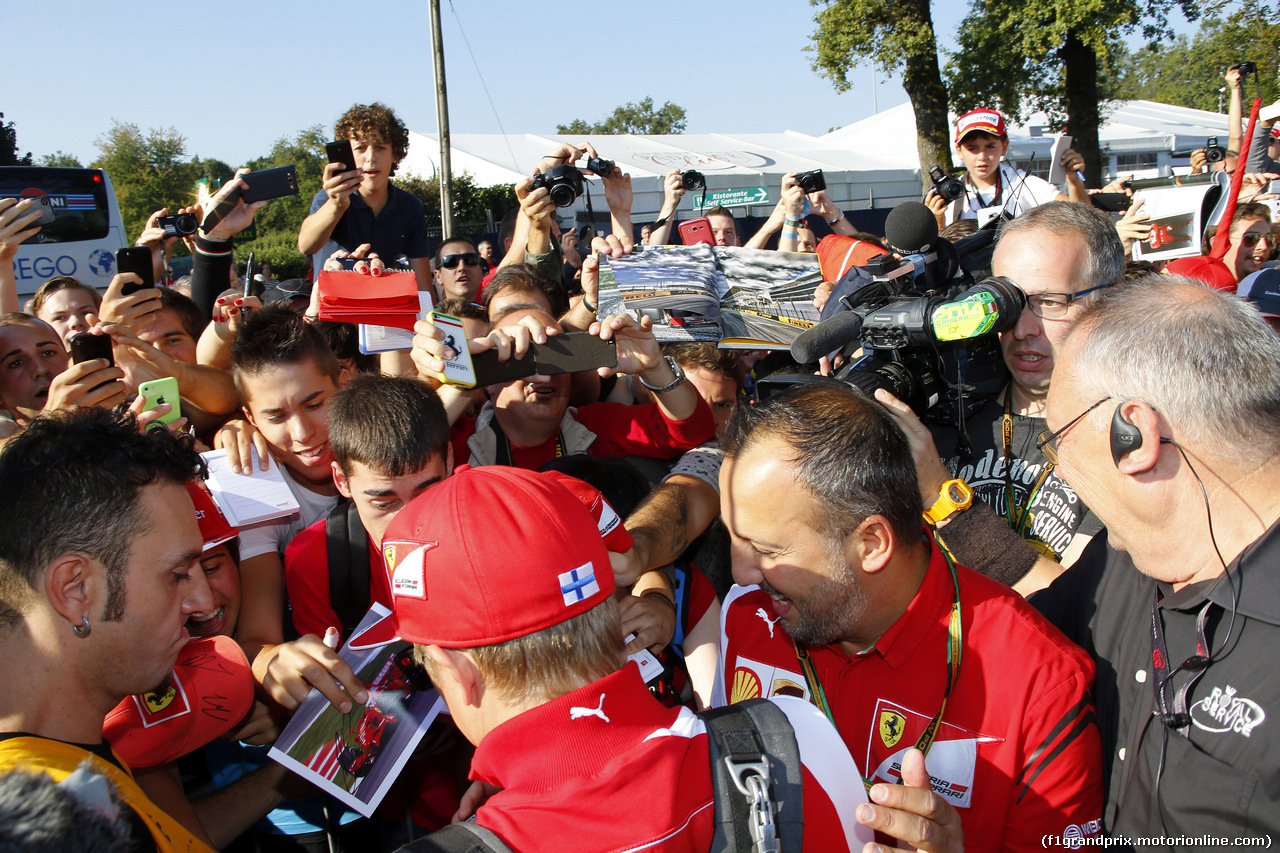 GP ITALIA, 06.09.2014 - Kimi Raikkonen (FIN) Ferrari F14-T