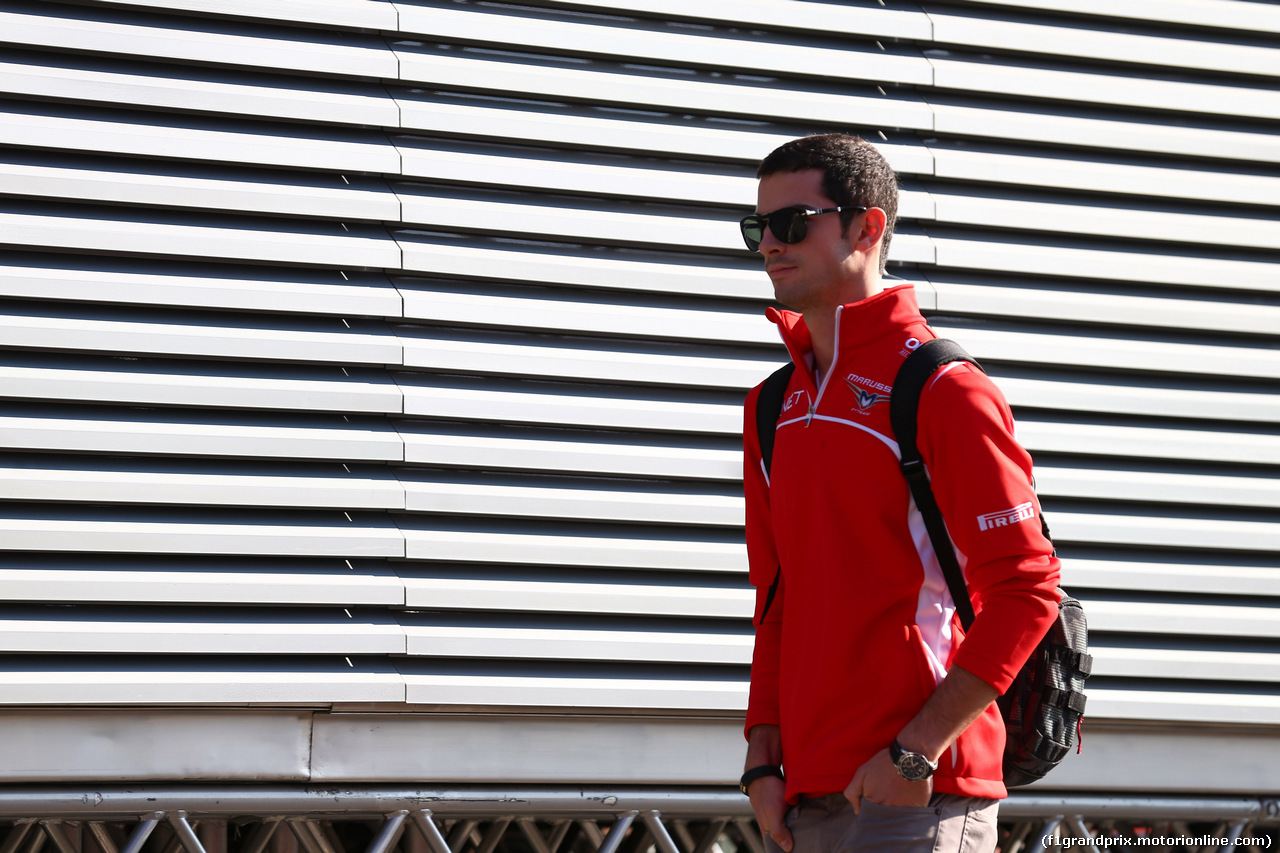 GP ITALIA, 06.09.2014 - Alexander Rossi (USA) Marussia F1 Team