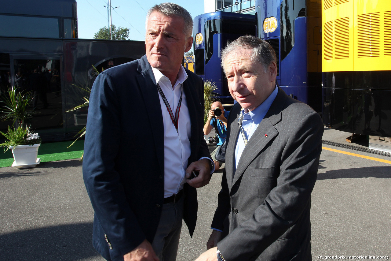 GP ITALIA, 06.09.2014 - Marcello Lotti (ITA) e Jean Todt (FRA), President FIA