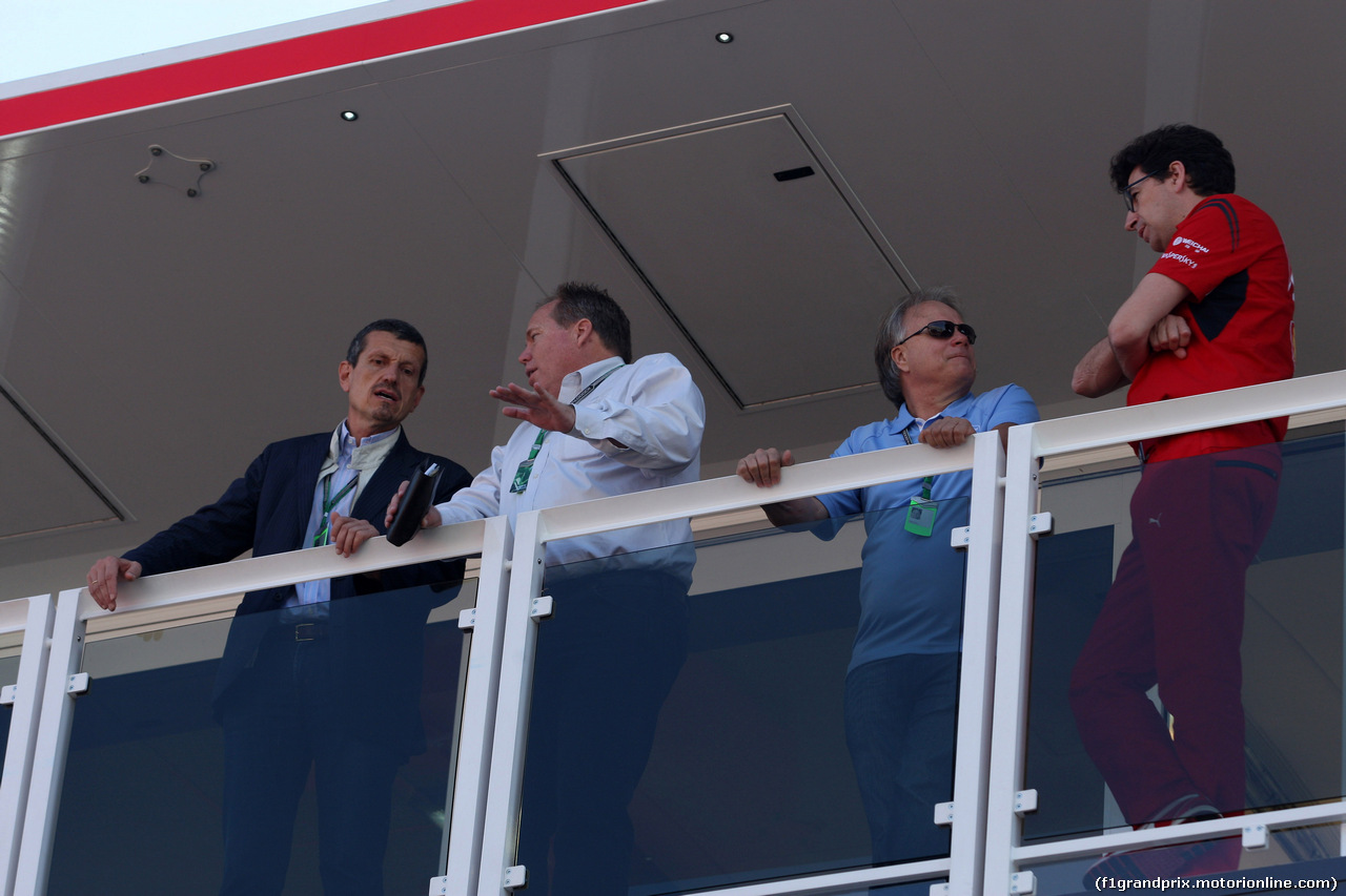 GP ITALIA, 06.09.2014 - (L-R) Guenther Steiner (ITA) Haas F1 Team Prinicipal e Gene Haas