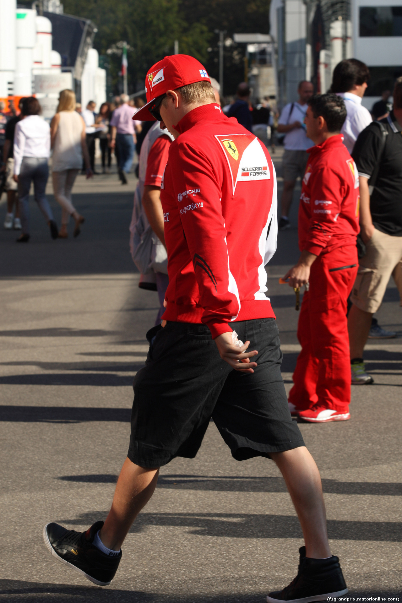 GP ITALIA, 06.09.2014 - Kimi Raikkonen (FIN) Ferrari F14-T