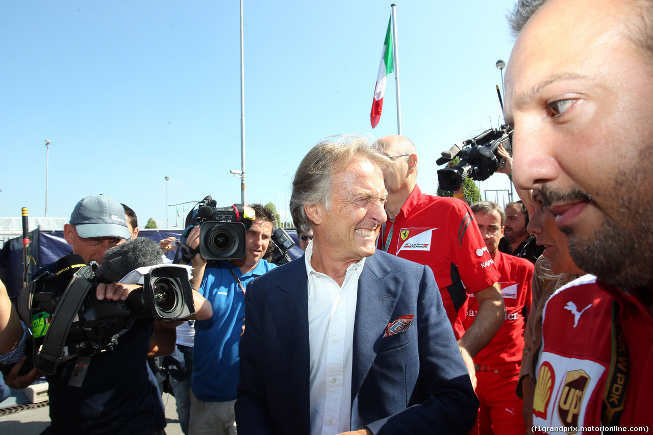 GP ITALIA, 06.09.2014 - Prove Libere 3, Luca Cordero di Montezemolo (ITA), President Ferrari