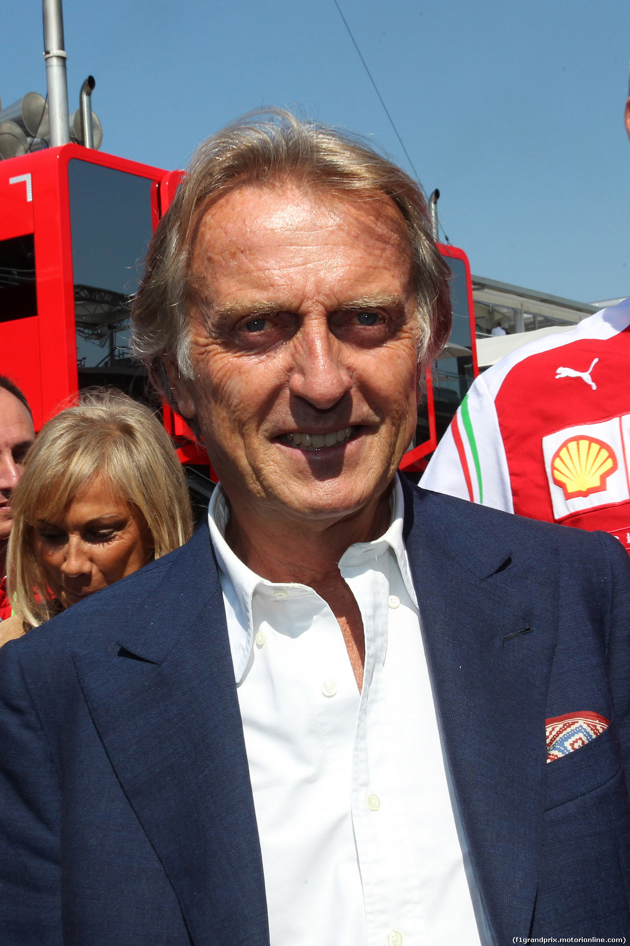 GP ITALIA, 06.09.2014 - Prove Libere 3, Luca Cordero di Montezemolo (ITA), President Ferrari