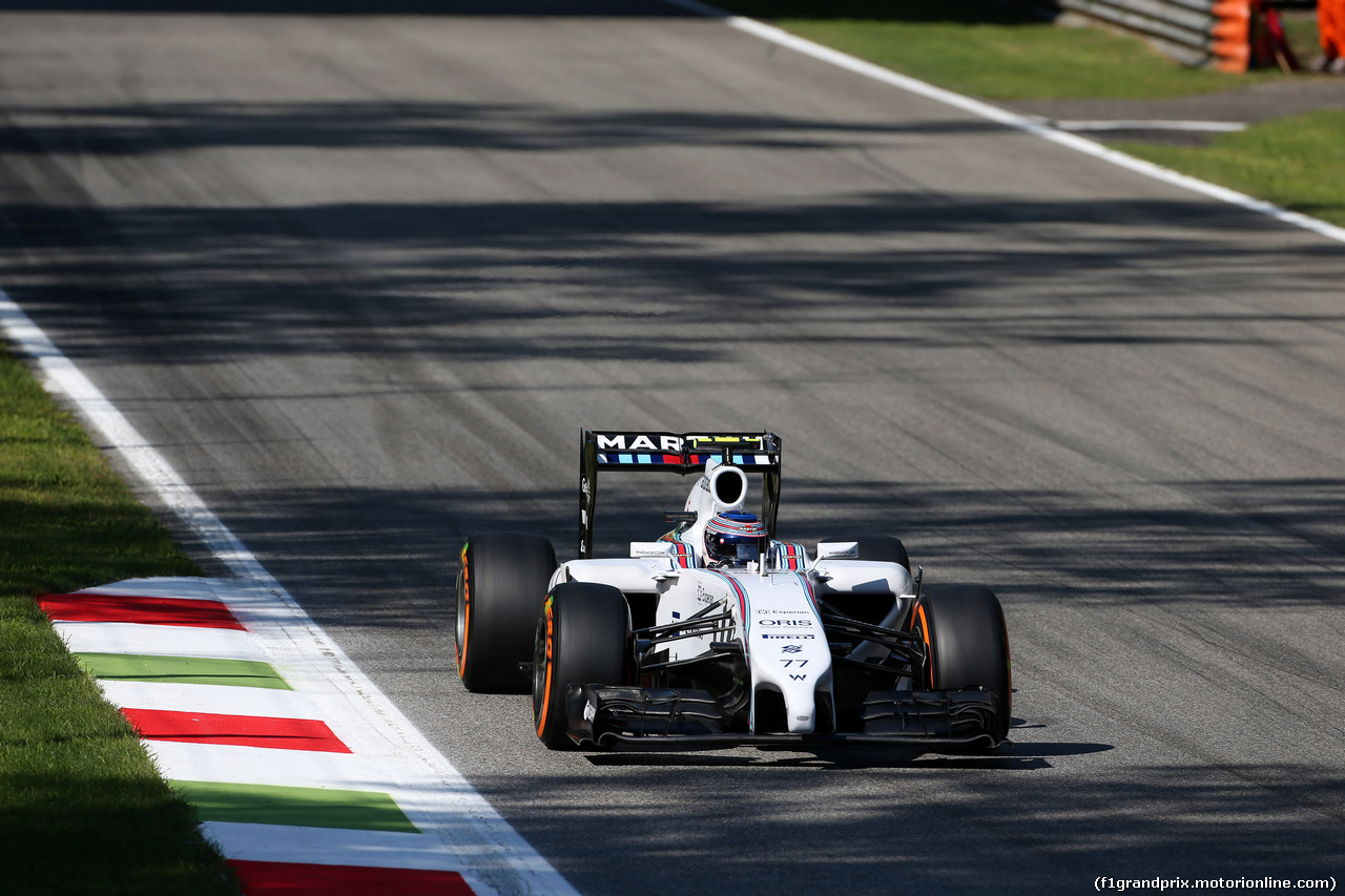 GP ITALIA, 06.09.2014 - Prove Libere 3, Valtteri Bottas (FIN) Williams F1 Team FW36