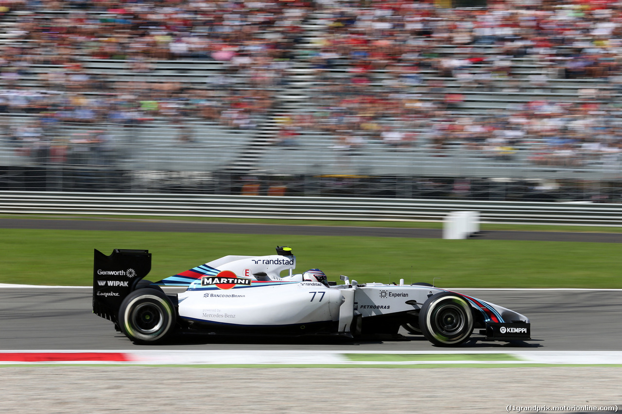 GP ITALIA, 06.09.2014 - Prove Libere 3, Valtteri Bottas (FIN) Williams F1 Team FW36
