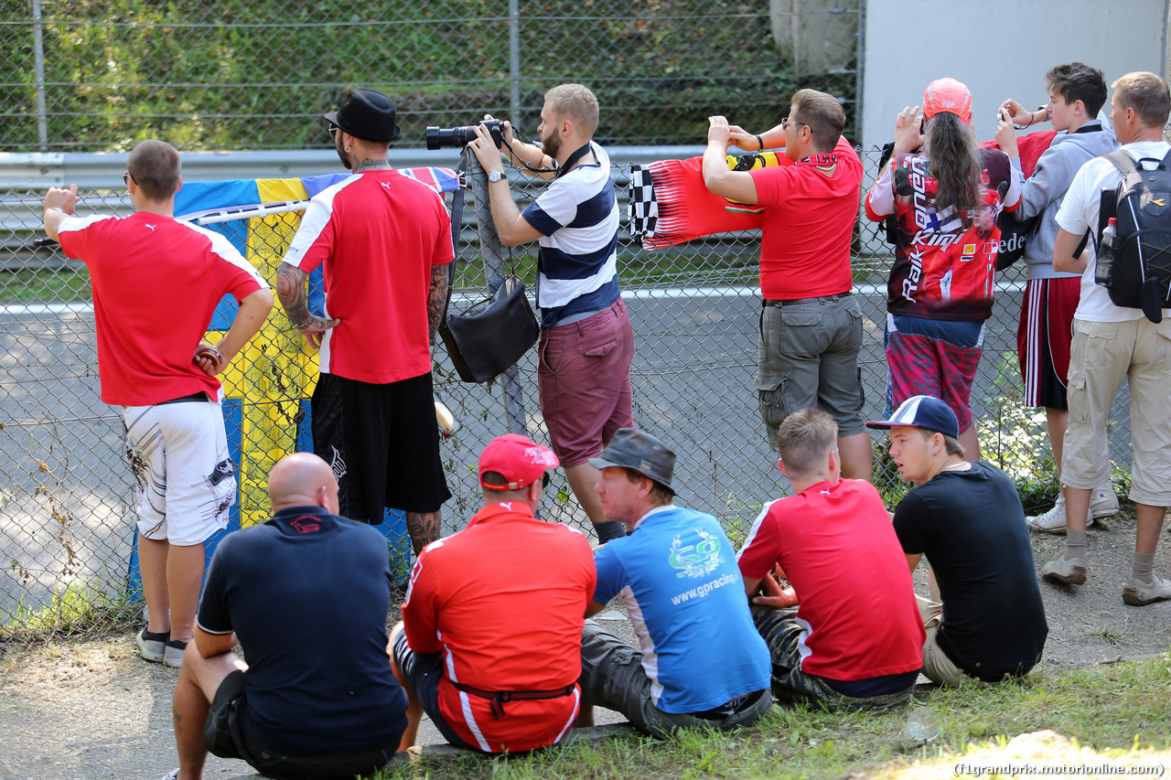 GP ITALIA, 06.09.2014 - Prove Libere 3, Fans