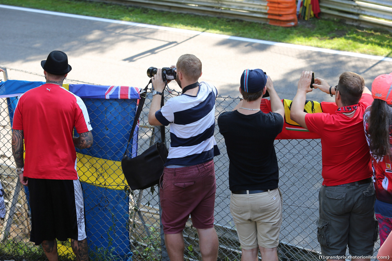 GP ITALIA, 06.09.2014 - Prove Libere 3, Fans