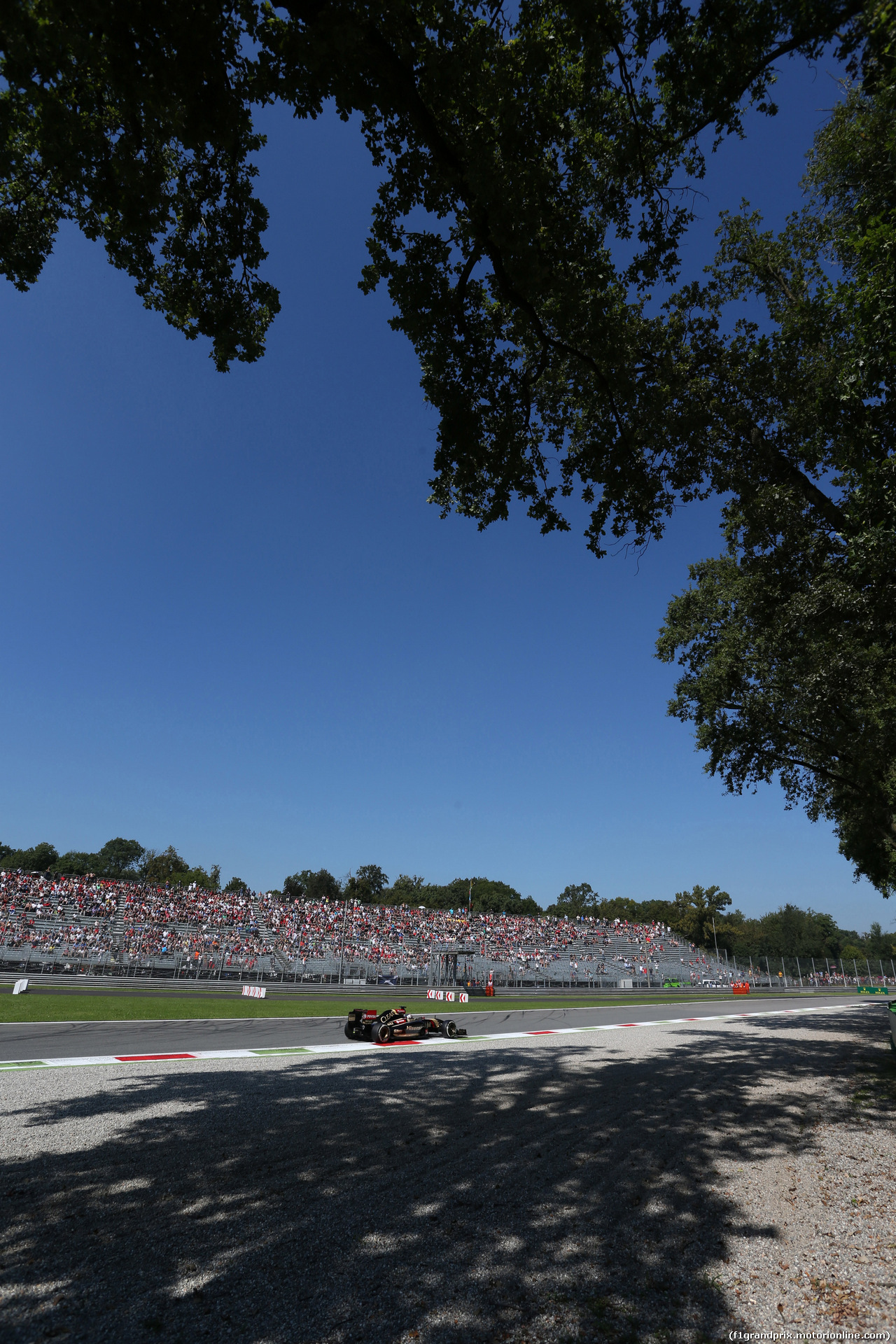 GP ITALIA, 06.09.2014 - Prove Libere 3, Romain Grosjean (FRA) Lotus F1 Team E22