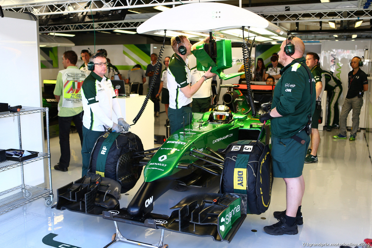 GP ITALIA, 06.09.2014 - Prove Libere 3, Kamui Kobayashi (JAP) Caterham F1 Team CT-04