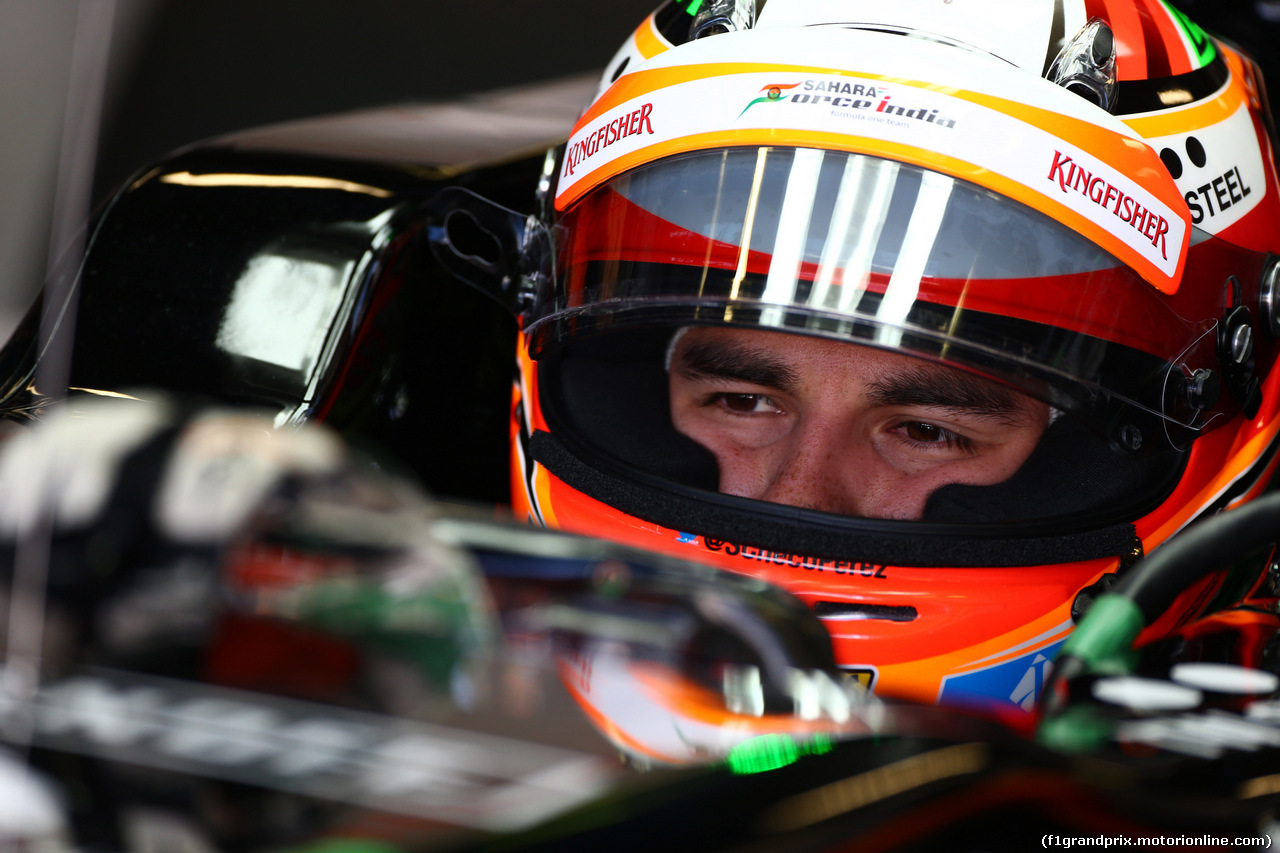 GP ITALIA, 06.09.2014 - Prove Libere 3, Sergio Perez (MEX) Sahara Force India F1 VJM07