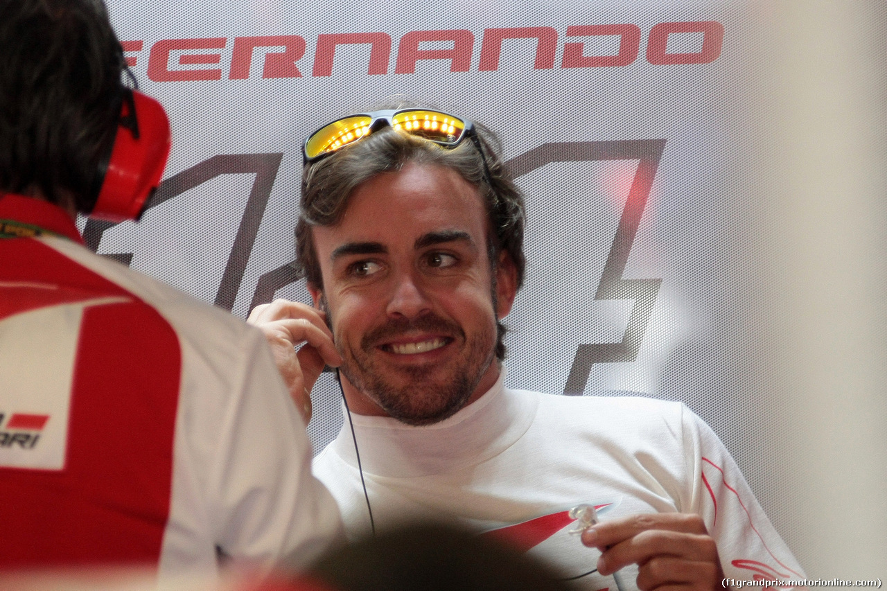 GP ITALIA, 06.09.2014 - Prove Libere 3, Fernando Alonso (ESP) Ferrari F14-T
