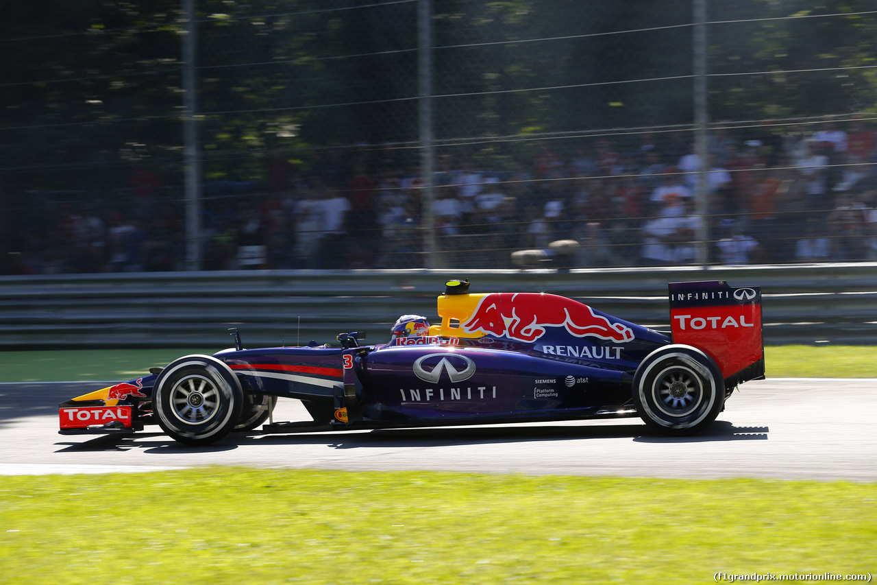 GP ITALIA, 06.09.2014 - Prove Libere 3, Sebastian Vettel (GER) Red Bull Racing RB10