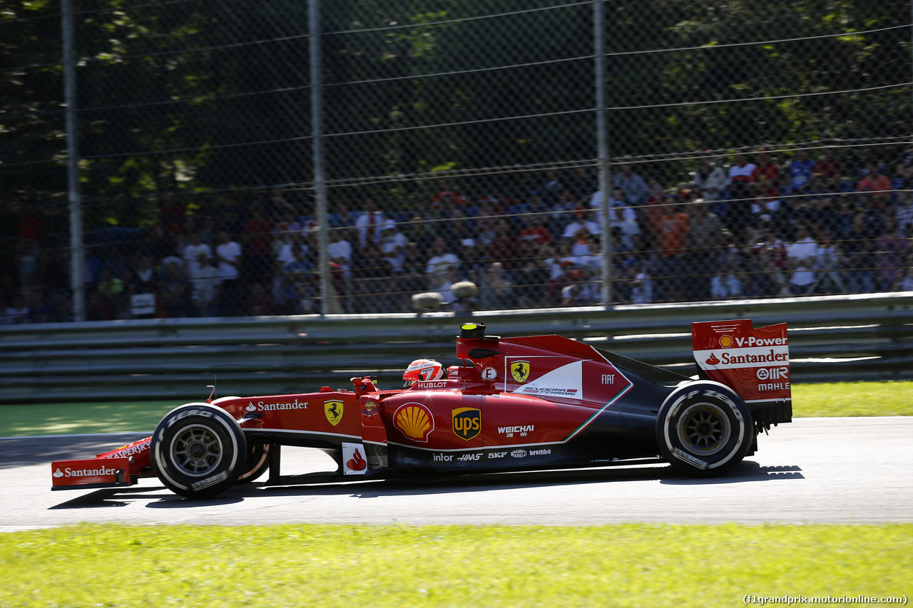 GP ITALIA, 06.09.2014 - Prove Libere 3, Kimi Raikkonen (FIN) Ferrari F14-T