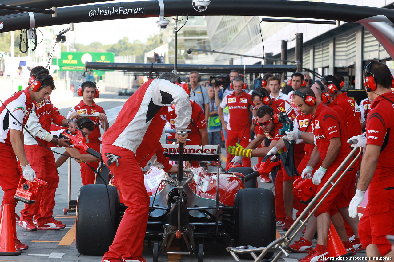 GP ITALIA, 06.09.2014 - Prove Libere 3, Fernando Alonso (ESP) Ferrari F14-T