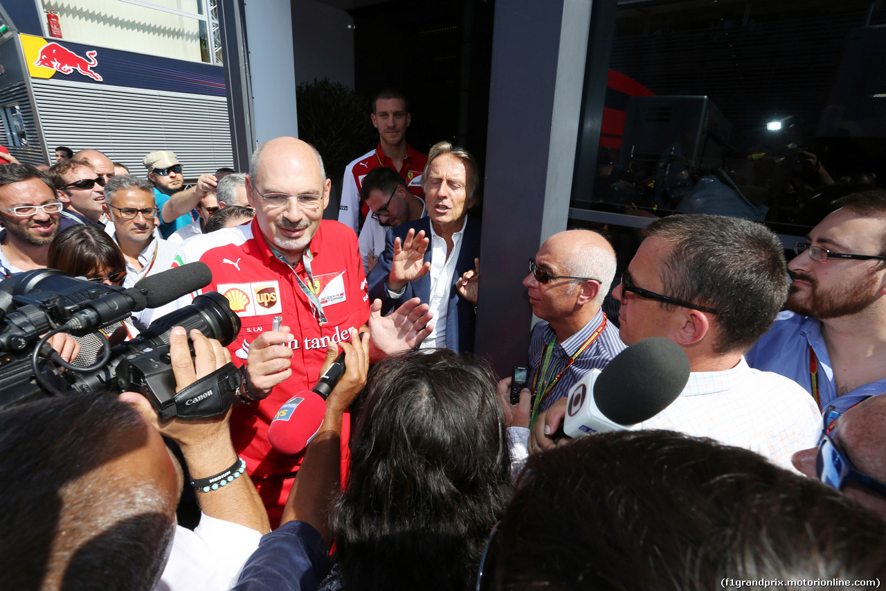 GP ITALIA, 06.09.2014 - Qualifiche, Luca Cordero di Montezemolo (ITA), President Ferrari