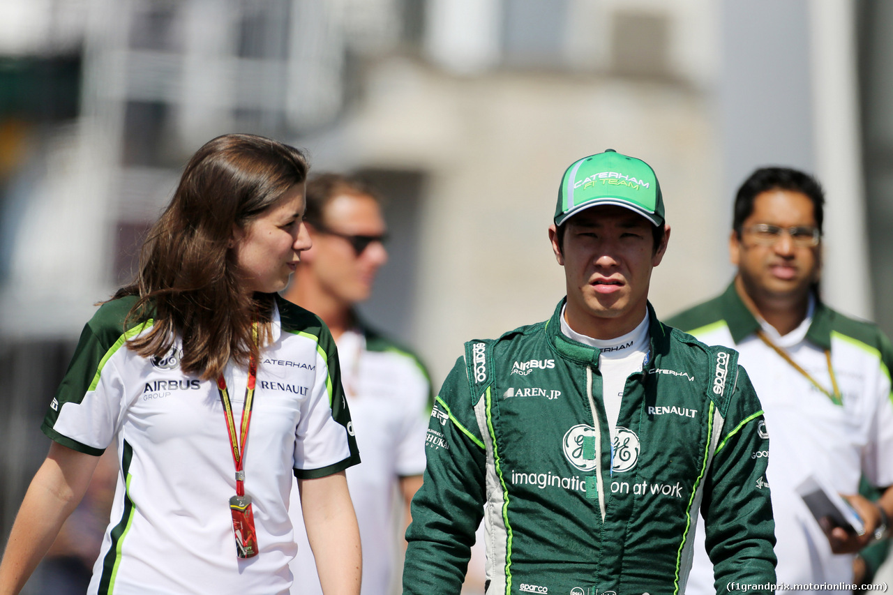 GP ITALIA, 06.09.2014 - Qualifiche, Kamui Kobayashi (JAP) Caterham F1 Team CT-04