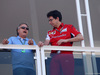 GP ITALIA, 06.09.2014 - Free Practice 3, (L to R):  Joe Custer (USA) Stewart Haas Racing Vice President; e Mattia Binotto (ITA) Ferrari Gara Engine Manager.