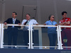 GP ITALIA, 06.09.2014 - Free Practice 3, (L to R): Guenther Steiner (ITA) Haas F1 Team Prinicipal with Gene Haas (USA) Haas Automotion President; Joe Custer (USA) Stewart Haas Racing Vice President; e Mattia Binotto (ITA) Ferrari Gara Engine Manager.