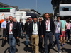 GP ITALIA, 06.09.2014 - Free Practice 3, (L to R) Ivan Capelli (ITA) ACI Milano, President, Maurizio Luppi (ITA), Ministro delle Infrastrutture e dei Trasporti e Andrea Dell'Orto, President SIAS