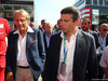 GP ITALIA, 06.09.2014 - Free Practice 3, Luca Cordero di Montezemolo (ITA), President Ferrari e Maurizio Luppi (ITA), Ministro delle Infrastrutture e dei Trasporti