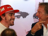 GP ITALIA, 06.09.2014 - Free Practice 3, Fernando Alonso (ESP) Ferrari F14-T e Luca Cordero di Montezemolo (ITA), President Ferrari