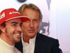 GP ITALIA, 06.09.2014 - Free Practice 3, Fernando Alonso (ESP) Ferrari F14-T e Luca Cordero di Montezemolo (ITA), President Ferrari
