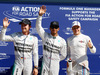 GP ITALIA, 06.09.2014 - Qualifiche, secondo Nico Rosberg (GER) Mercedes AMG F1 W05 e Lewis Hamilton (GBR) Mercedes AMG F1 W05 pole position e Valtteri Bottas (FIN) Williams F1 Team FW36 terzo