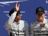 GP ITALIA, 06.09.2014 - Qualifiche, Lewis Hamilton (GBR) Mercedes AMG F1 W05 pole position e secondo Nico Rosberg (GER) Mercedes AMG F1 W05