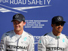 GP ITALIA, 06.09.2014 - Qualifiche, secondo Nico Rosberg (GER) Mercedes AMG F1 W05 e Lewis Hamilton (GBR) Mercedes AMG F1 W05 pole position