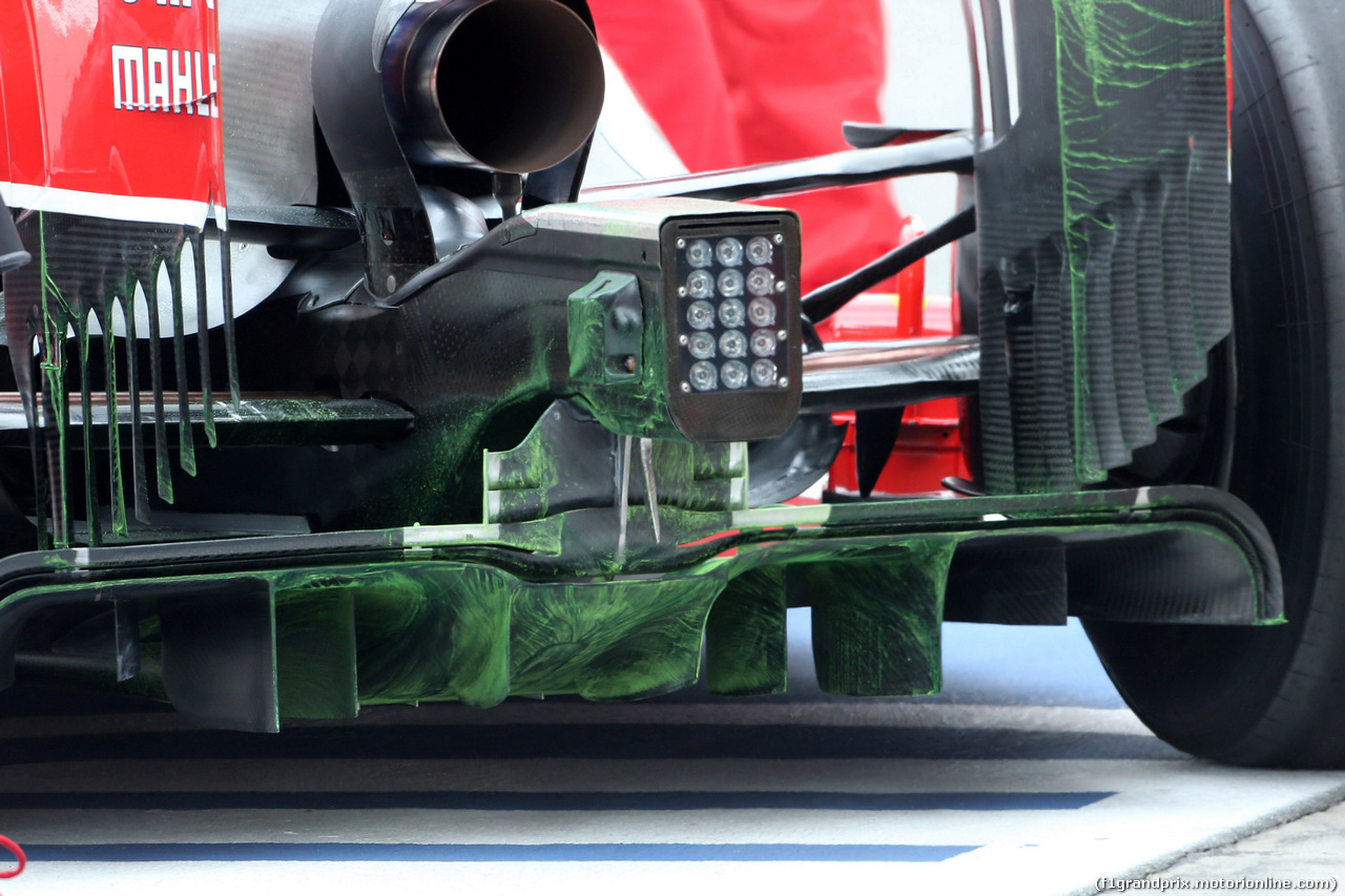 GP ITALIA, 05.09.2014 - Prove Libere 1, Ferrari F14-T, detail