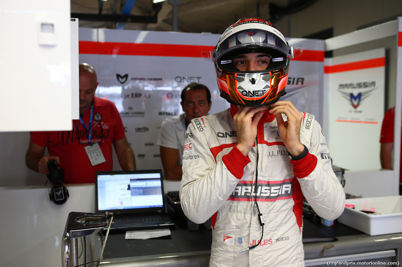 GP ITALIA, 05.09.2014 - Prove Libere 1, Jules Bianchi (FRA) Marussia F1 Team MR03