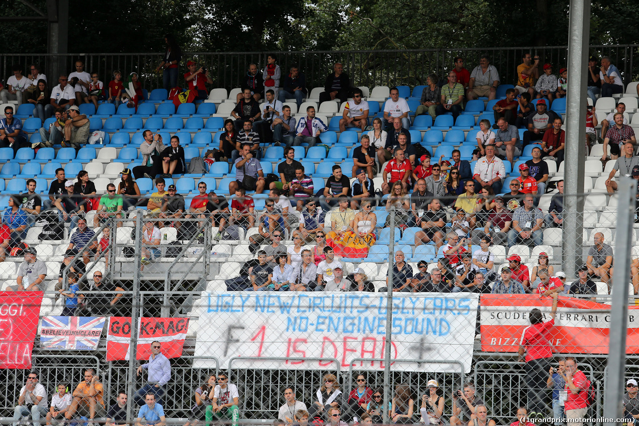 GP ITALIA, 05.09.2014 - Prove Libere 1, Fans