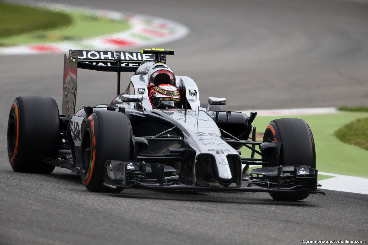 GP ITALIA, 05.09.2014 - Prove Libere 1, Kevin Magnussen (DEN) McLaren Mercedes MP4-29