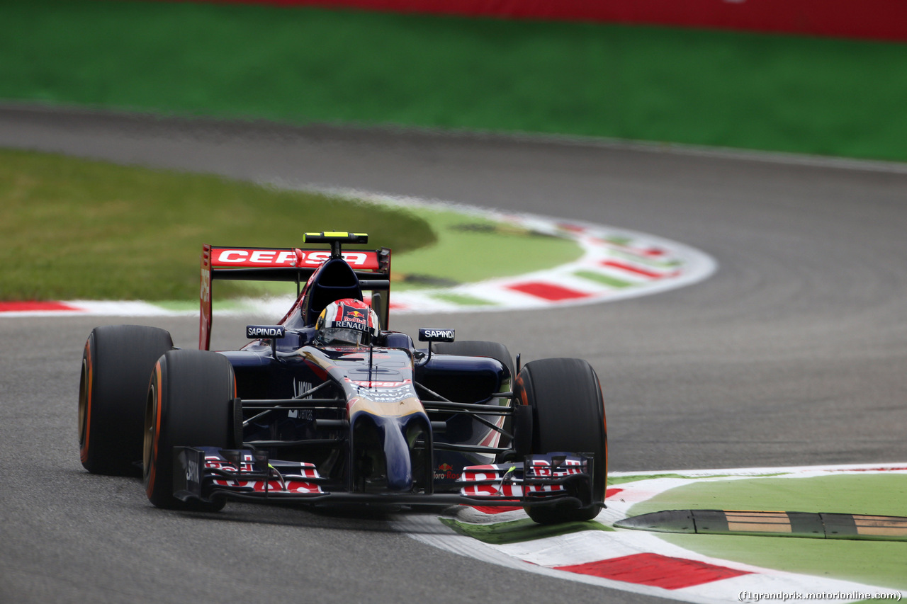 GP ITALIA, 05.09.2014 - Prove Libere 1, Daniil Kvyat (RUS) Scuderia Toro Rosso STR9