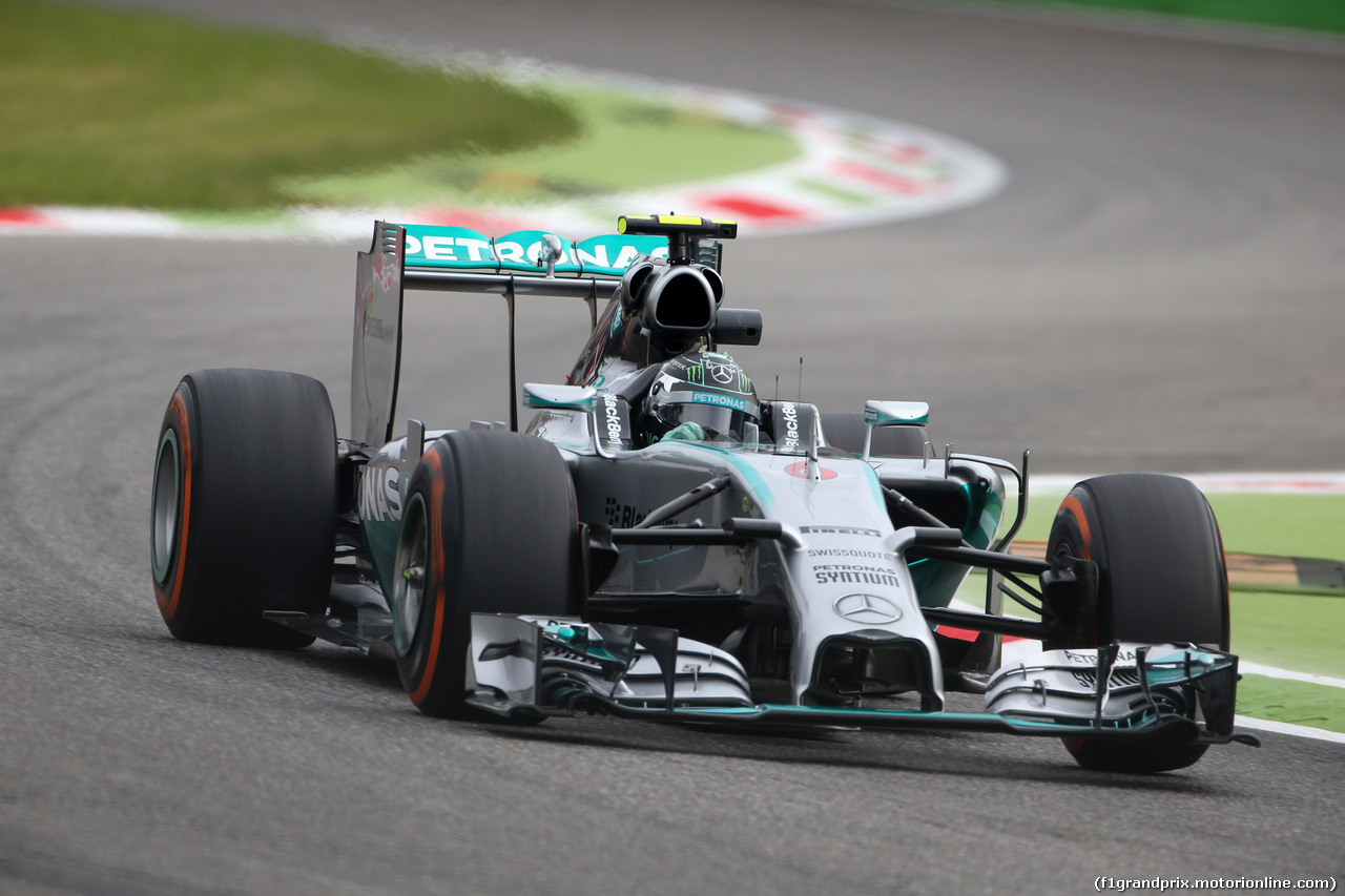 GP ITALIA, 05.09.2014 - Prove Libere 1, Nico Rosberg (GER) Mercedes AMG F1 W05