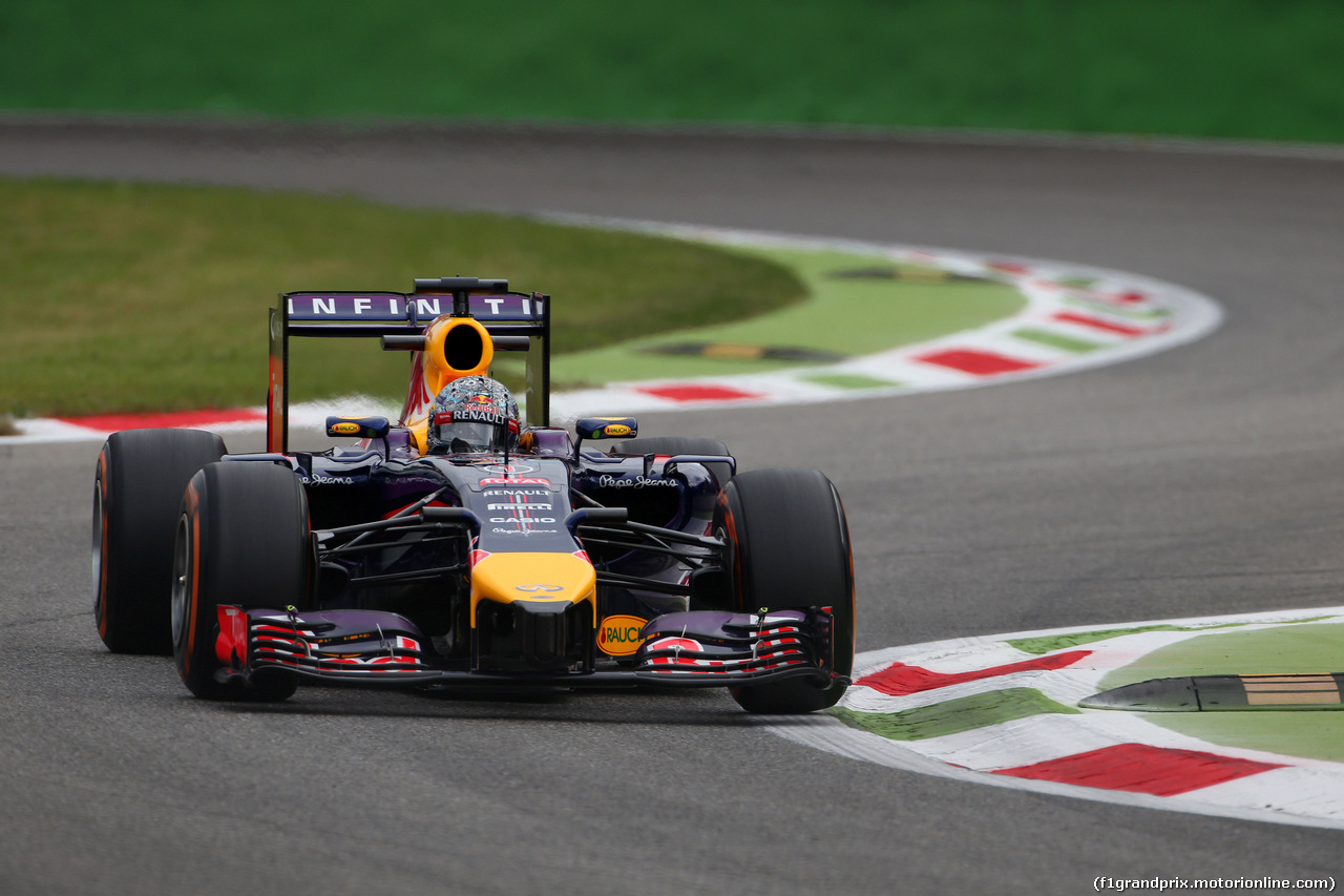 GP ITALIA, 05.09.2014 - Prove Libere 1, Sebastian Vettel (GER) Red Bull Racing RB10
