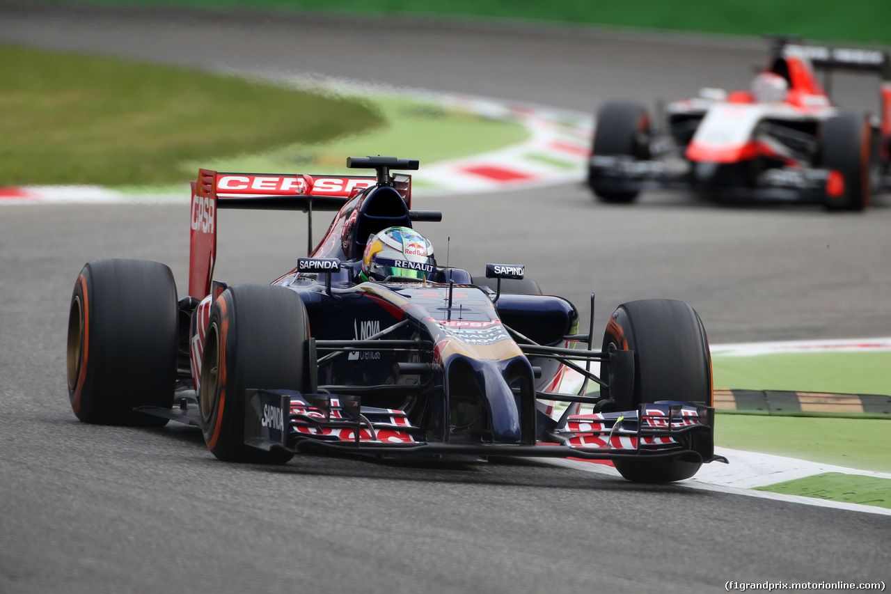 GP ITALIA, 05.09.2014 - Prove Libere 1, Jean-Eric Vergne (FRA) Scuderia Toro Rosso STR9