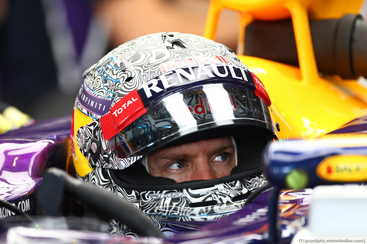 GP ITALIA, 05.09.2014 - Prove Libere 1, Sebastian Vettel (GER) Red Bull Racing RB10
