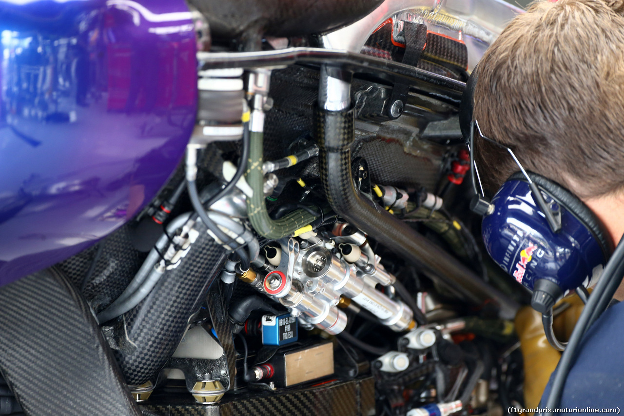 GP ITALIA, 05.09.2014 - Prove Libere 1, Red Bull Racing RB10, detail
