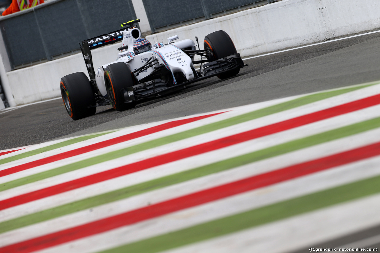 GP ITALIA, 05.09.2014 - Prove Libere 1, Valtteri Bottas (FIN) Williams F1 Team FW36