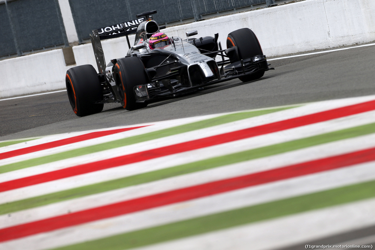 GP ITALIA, 05.09.2014 - Prove Libere 1, Jenson Button (GBR) McLaren Mercedes MP4-29