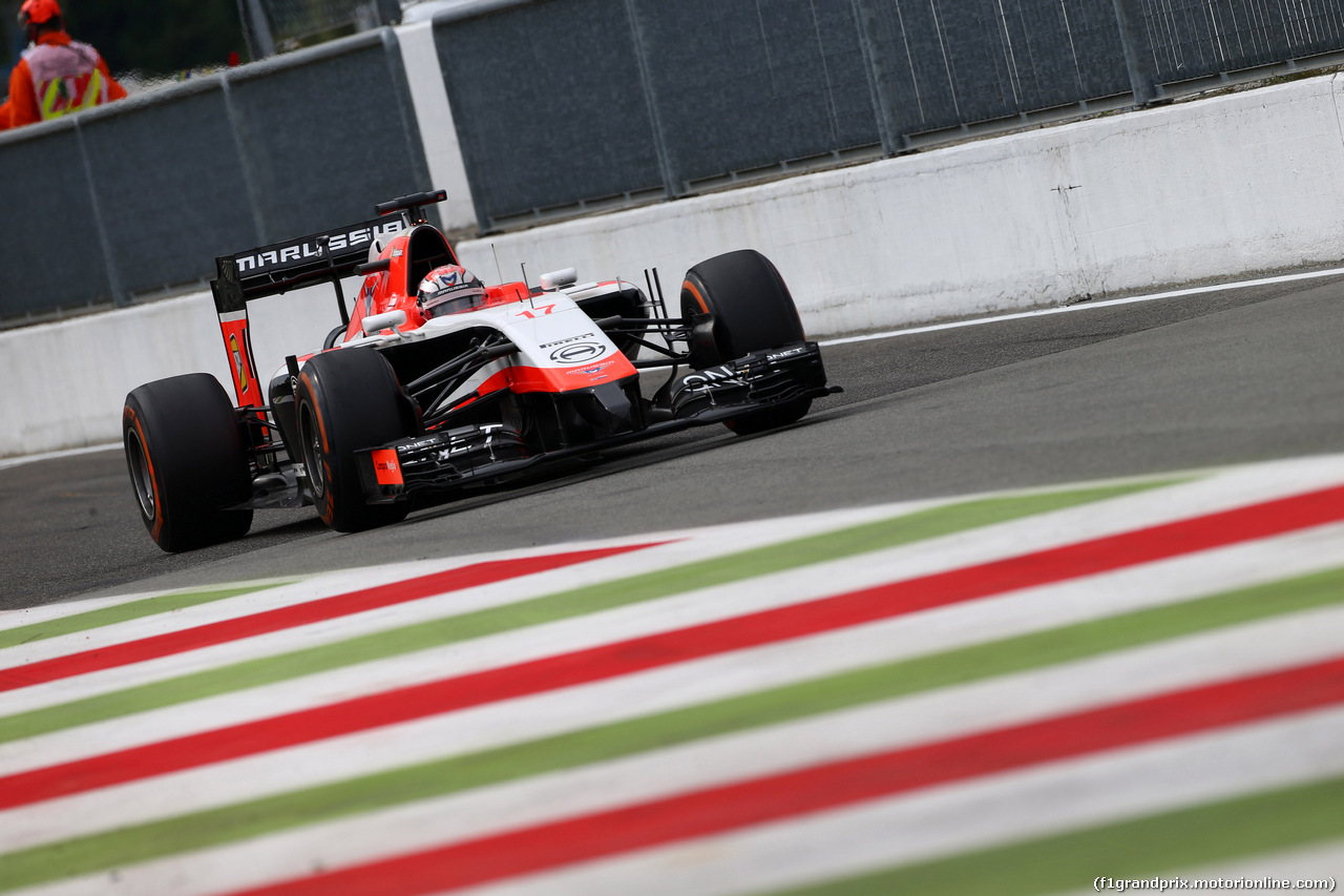 GP ITALIA, 05.09.2014 - Prove Libere 1, Jules Bianchi (FRA) Marussia F1 Team MR03