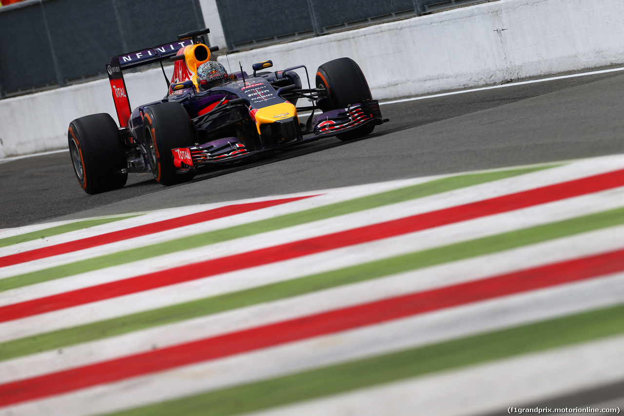 GP ITALIA, 05.09.2014 - Prove Libere 1, Sebastian Vettel (GER) Red Bull Racing RB10