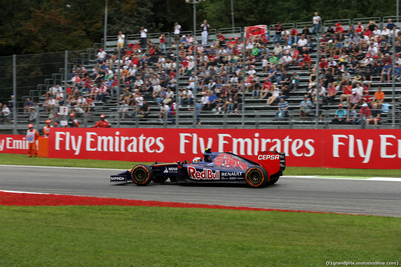 GP ITALIA, 05.09.2014 - Prove Libere 1, Daniil Kvyat (RUS) Scuderia Toro Rosso STR9