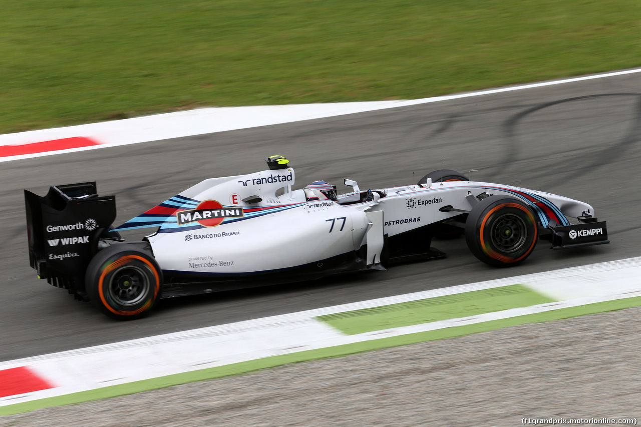 GP ITALIA, 05.09.2014 - Prove Libere 1, Valtteri Bottas (FIN) Williams F1 Team FW36