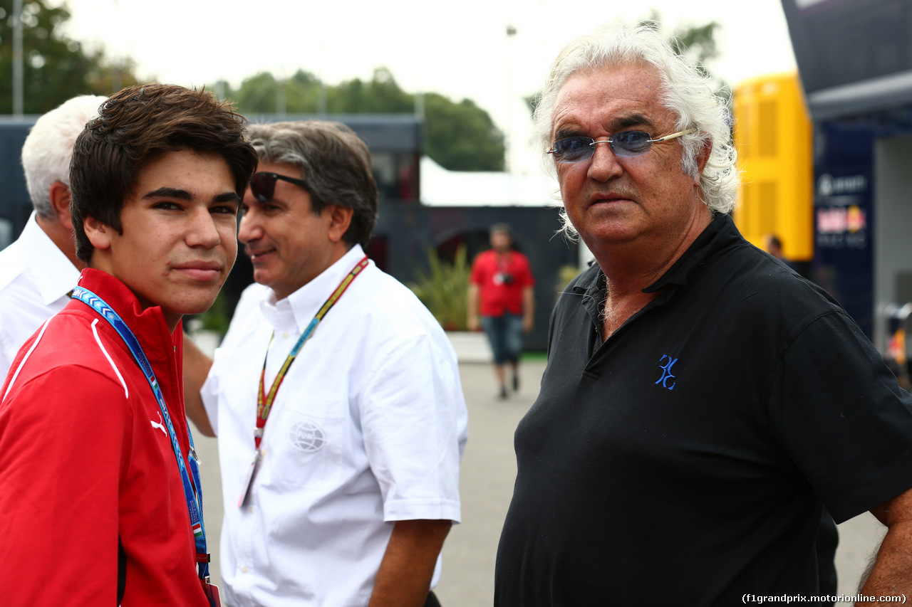 GP ITALIA, 05.09.2014 - Prove Libere 1, Flavio Briatore (ITA)