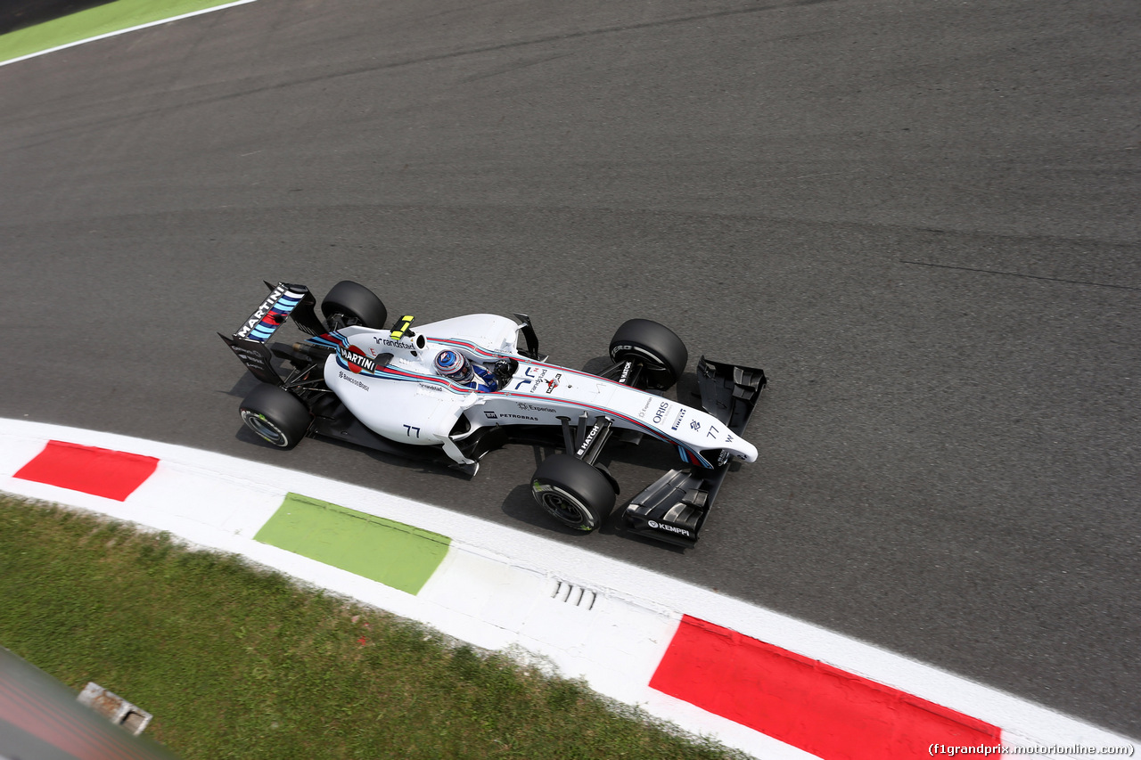 GP ITALIA, 05.09.2014 - Prove Libere 2, Valtteri Bottas (FIN) Williams F1 Team FW36