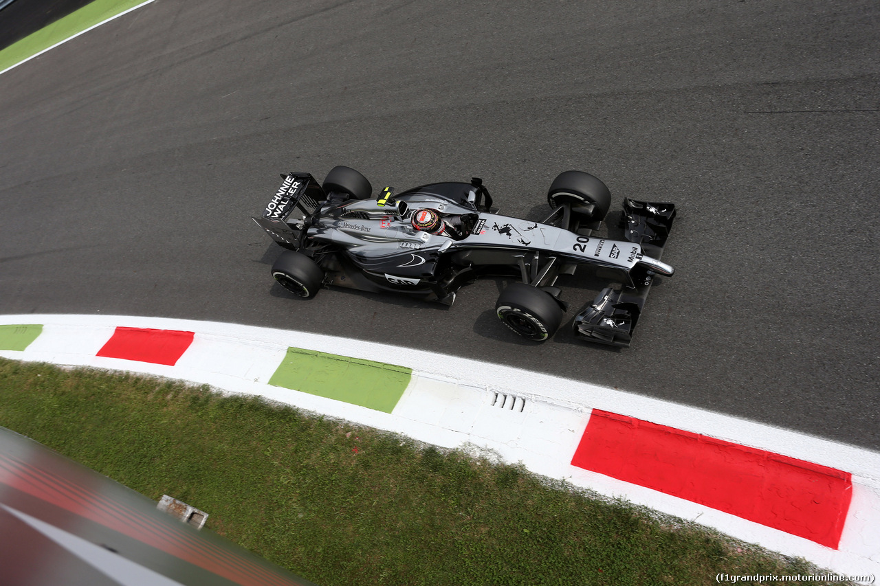 GP ITALIA, 05.09.2014 - Prove Libere 2, Kevin Magnussen (DEN) McLaren Mercedes MP4-29