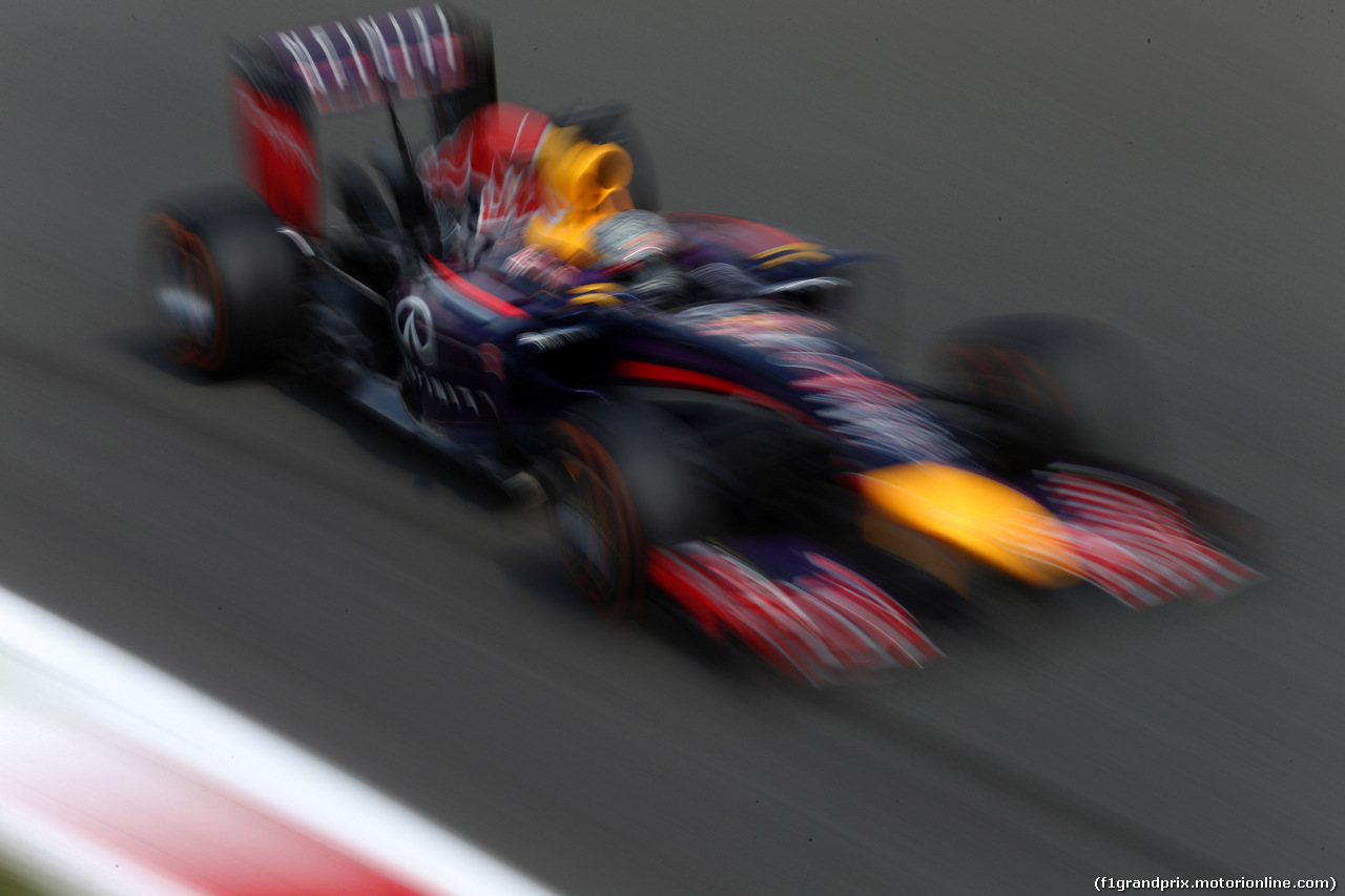 GP ITALIA, 05.09.2014 - Prove Libere 2, Sebastian Vettel (GER) Red Bull Racing RB10